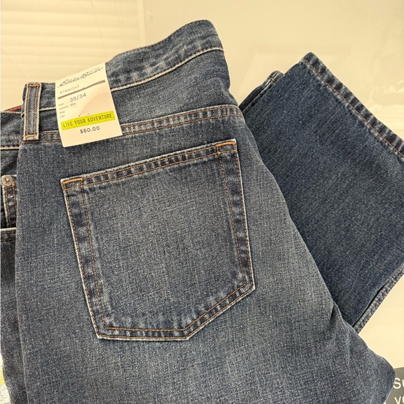 Eddie Bauer Other - Eddie Bauer Men's Straight Leg Jeans in Medium Blue Wash
